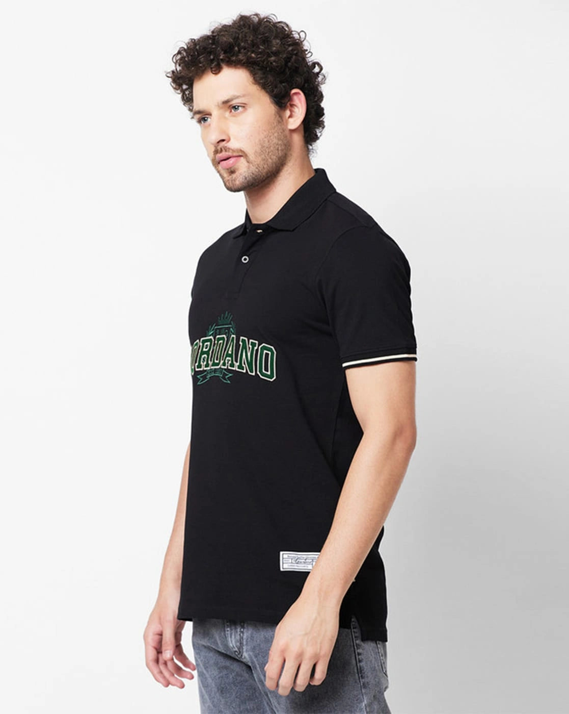 EMBROIDERY POLO (THEMATIC) BLACK