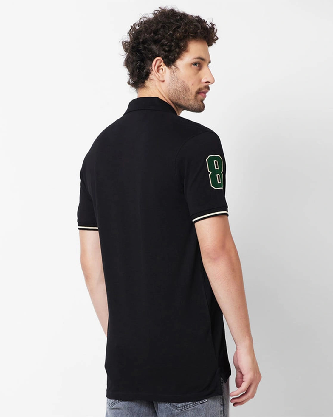 EMBROIDERY POLO (THEMATIC) BLACK