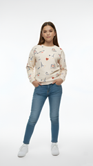 MONOPRIX TEENS Girls Printed Sweatshirt