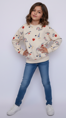 MONOPRIX TEENS Girls Printed Sweatshirt