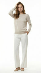 UNIT Womens Basic Biege  SweatShirt