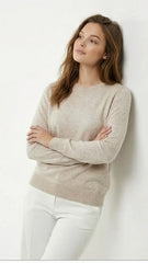 UNIT Womens Basic Biege  SweatShirt