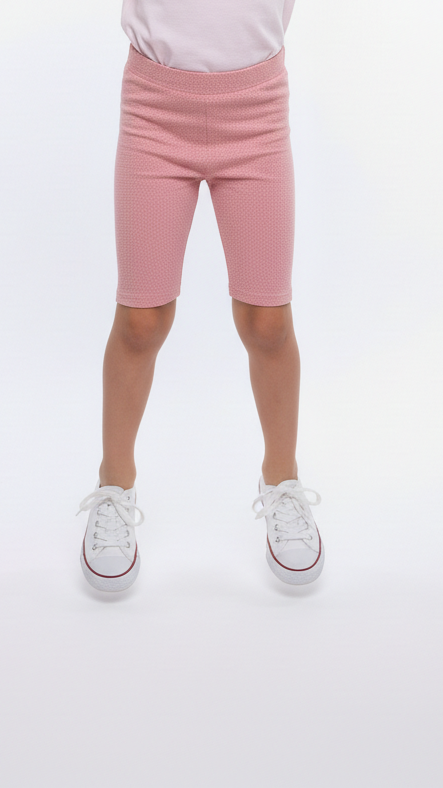 OKAIDI Girls Textured Printed shorts