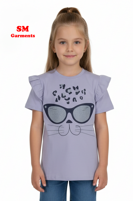 COOL CLUB GIRLS PRINTED TEE