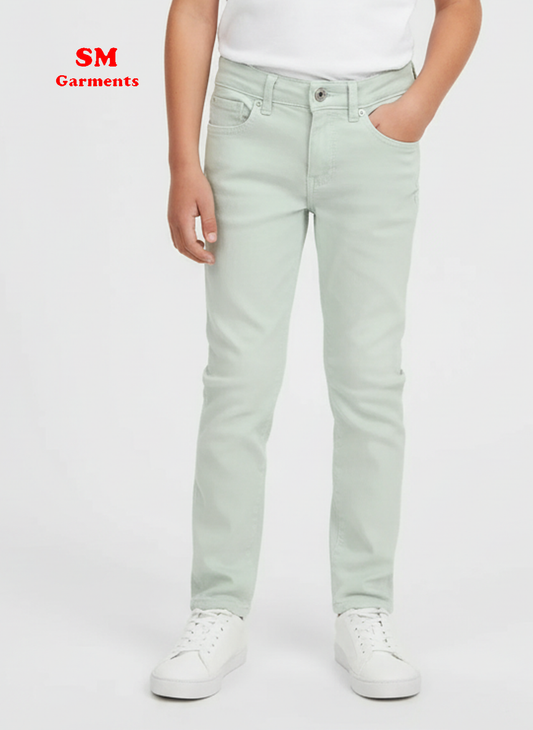 Brady Slim Chino Pale Aqua