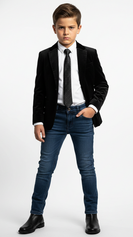 MINOTI BOYS BLUE  DENIM JEANS