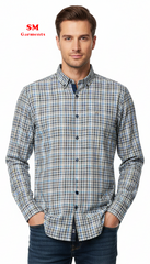 REDMOND Casual Men's Checkered Shirt