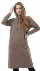 BLANCHEPORTE خواتین کی لمبی ہوڈی