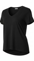 ZR Womens Basic V Neck Tee