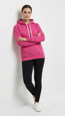 NGS Womens Basic Pink Hoodie