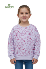 GIRLS FLORAL SWEATSHIRT