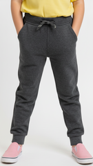 FREE PLANET KIDS GREY TEXTURED TROUSER
