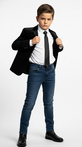 MINOTI BOYS BLUE  DENIM JEANS