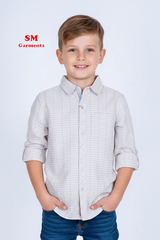 MY CHICCO KIDS CHECK SHIRT WITH POCKET