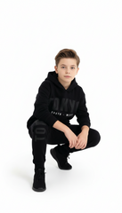 F&F Boys Printed Hoodie and Jogger Suit