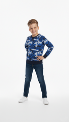 LEFTIES لڑکوں کی پرنٹ شدہ سویٹ شرٹ