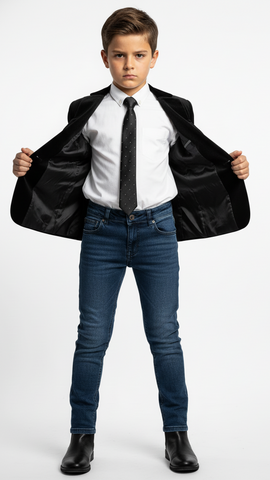 MINOTI BOYS BLUE  DENIM JEANS