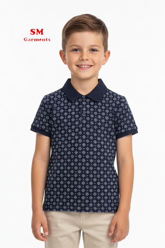 COOL CLUB PRINTED POLO
