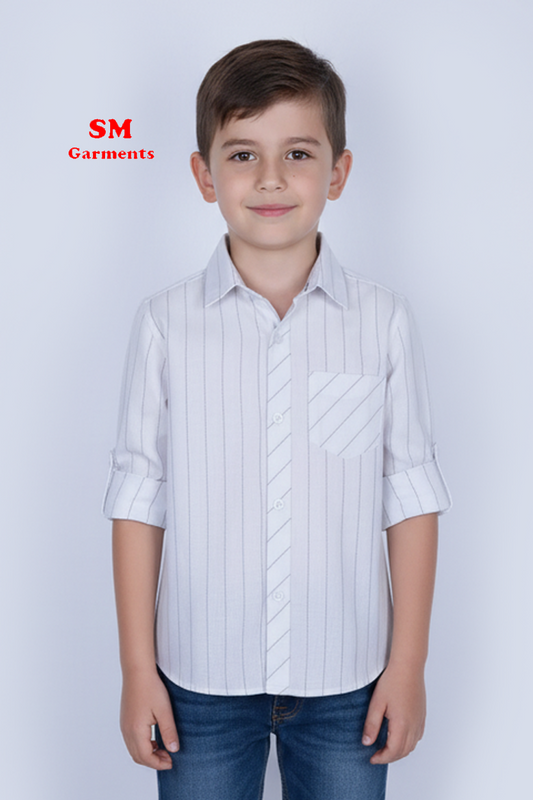 MY CHICCO KIDS CHECK SHIRT WITH POCKET