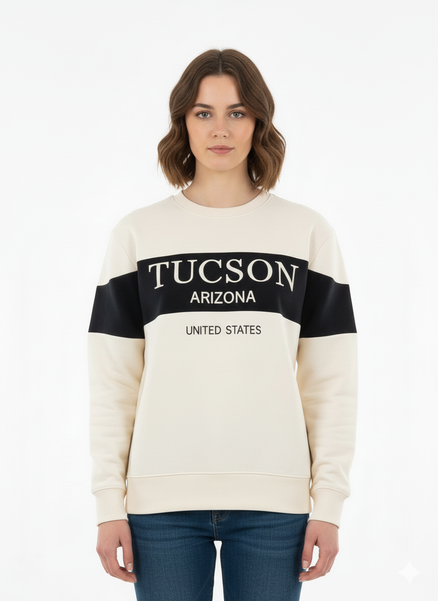 NEW YORK POPULAR  WOMENS EMBROIDED SWEATSHIRT