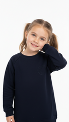 ROADWEAR Girls Long Sweatshirt With Embroided Logo