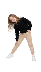 ZR Girls basic Cropped Sweatshirt