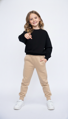 ZR Girls basic Cropped Sweatshirt