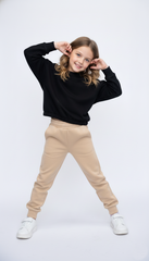 ZR Girls basic Cropped Sweatshirt