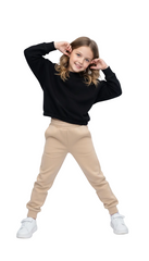 ZR Girls basic Cropped Sweatshirt