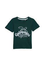 COOL CLUB Kids Dark Green Sea Turtle Ocean Graphic Tee