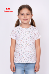 GIRLS FLORAL PRINTED DRESS