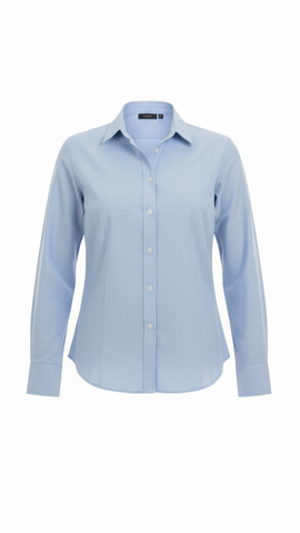 PROMOSTARS WOMENS BASIC TEXTURED SHIRT