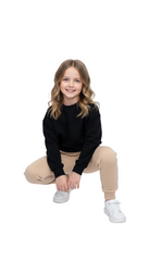 ZR Girls basic Cropped Sweatshirt