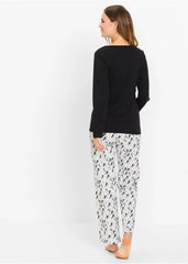 Bonprix Cat Printed Night Suit