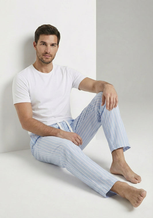 M&S AUTOGRAPH MENS STRIPED TROUSER