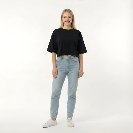 SPRINGFIELD Oversized Crop T-Shirt