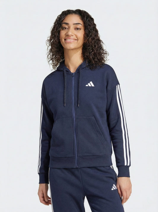 ADI STRIPES ZIPPER HOODIE TRACK SUIT