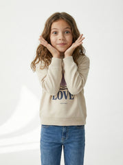 ZR Girls Printed Sweatshirt
