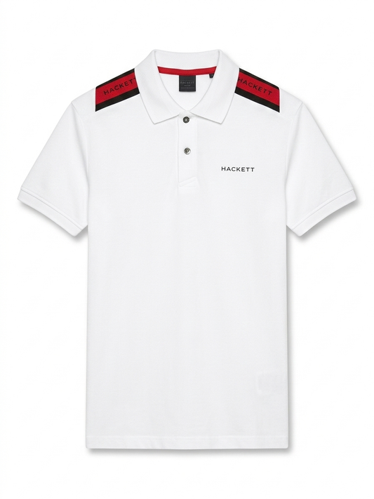London White Regular Fit Polo T-Shirt