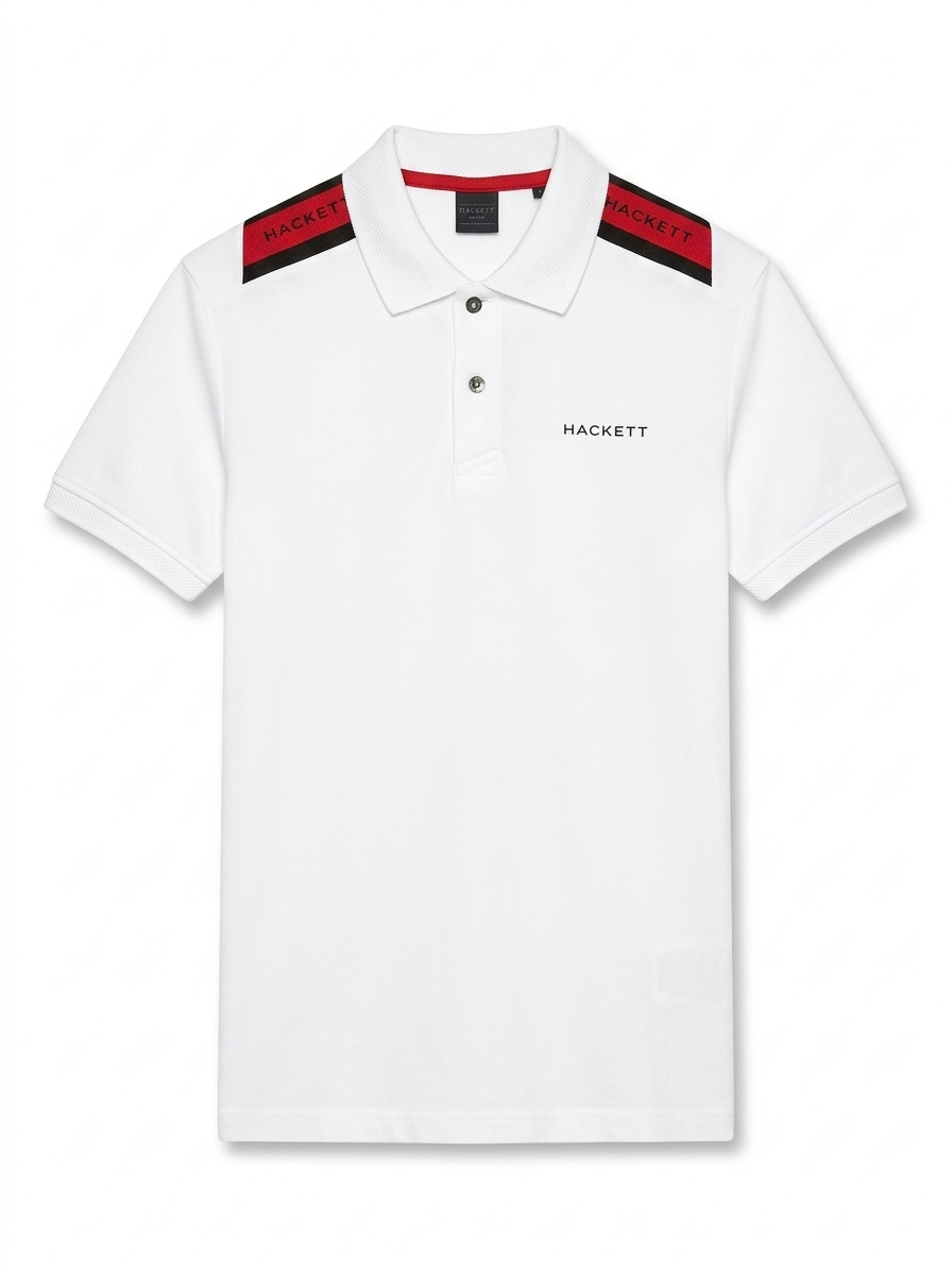 London White Regular Fit Polo T-Shirt