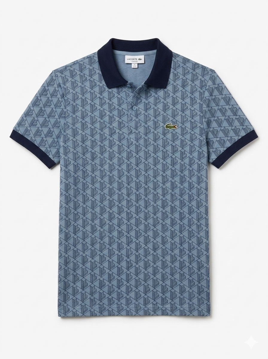 Dyed Slubbed Jersey Polo