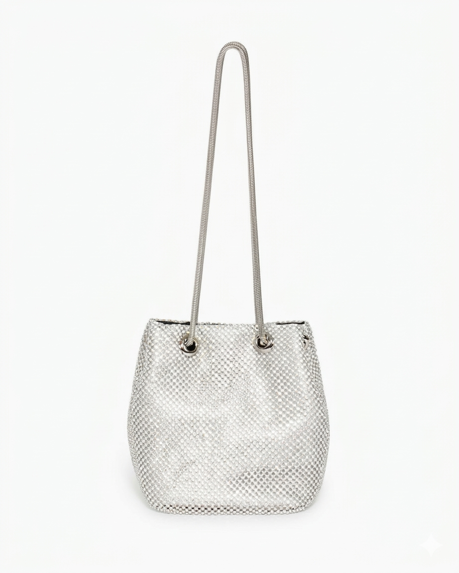 Colette Hayman Silver Destiny Pouch Bag