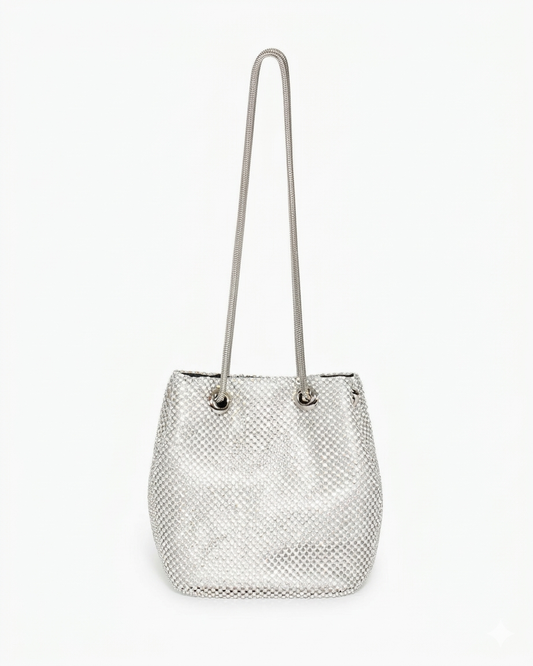 Colette Hayman Silver Destiny Pouch Bag