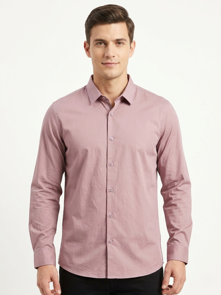 Celio Men Slim Fit Stretch Cotton Shirt