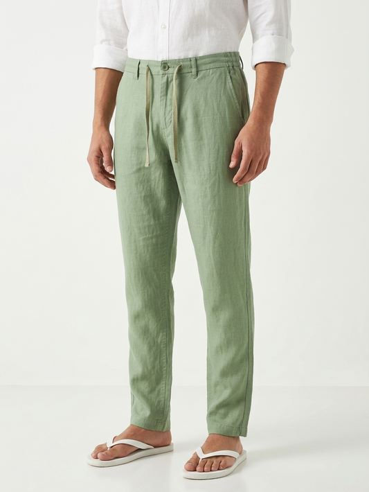 MENS LINEN TROUSER PANTS