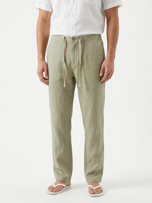 MENS LINEN TROUSER PANTS