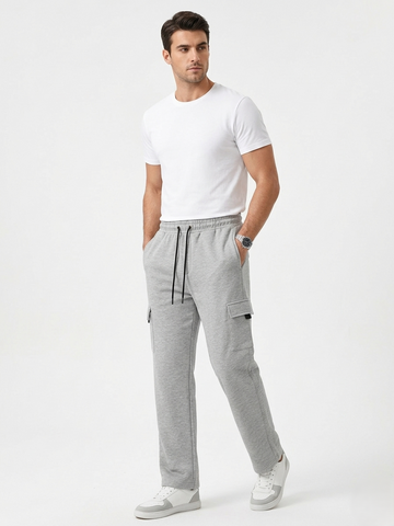 Bershka Men Cargo Relaxed Fit Trouser