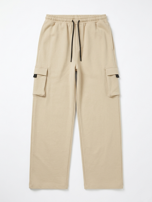 Bershka Men Cargo Relaxed Fit Trouser