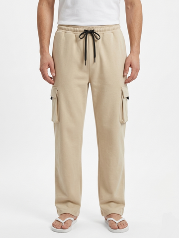 Bershka Men Cargo Relaxed Fit Trouser
