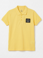 JUNIOR Boys Badge Polo Shirt